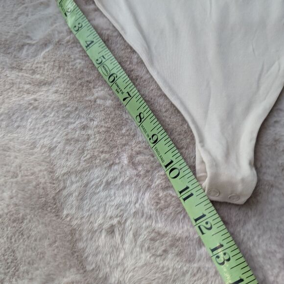 NWT Naked Wardrobe, Scoop Neck Thong Bodysuit, SZ SM, style NW-BOO46-H - Picture 5 of 10